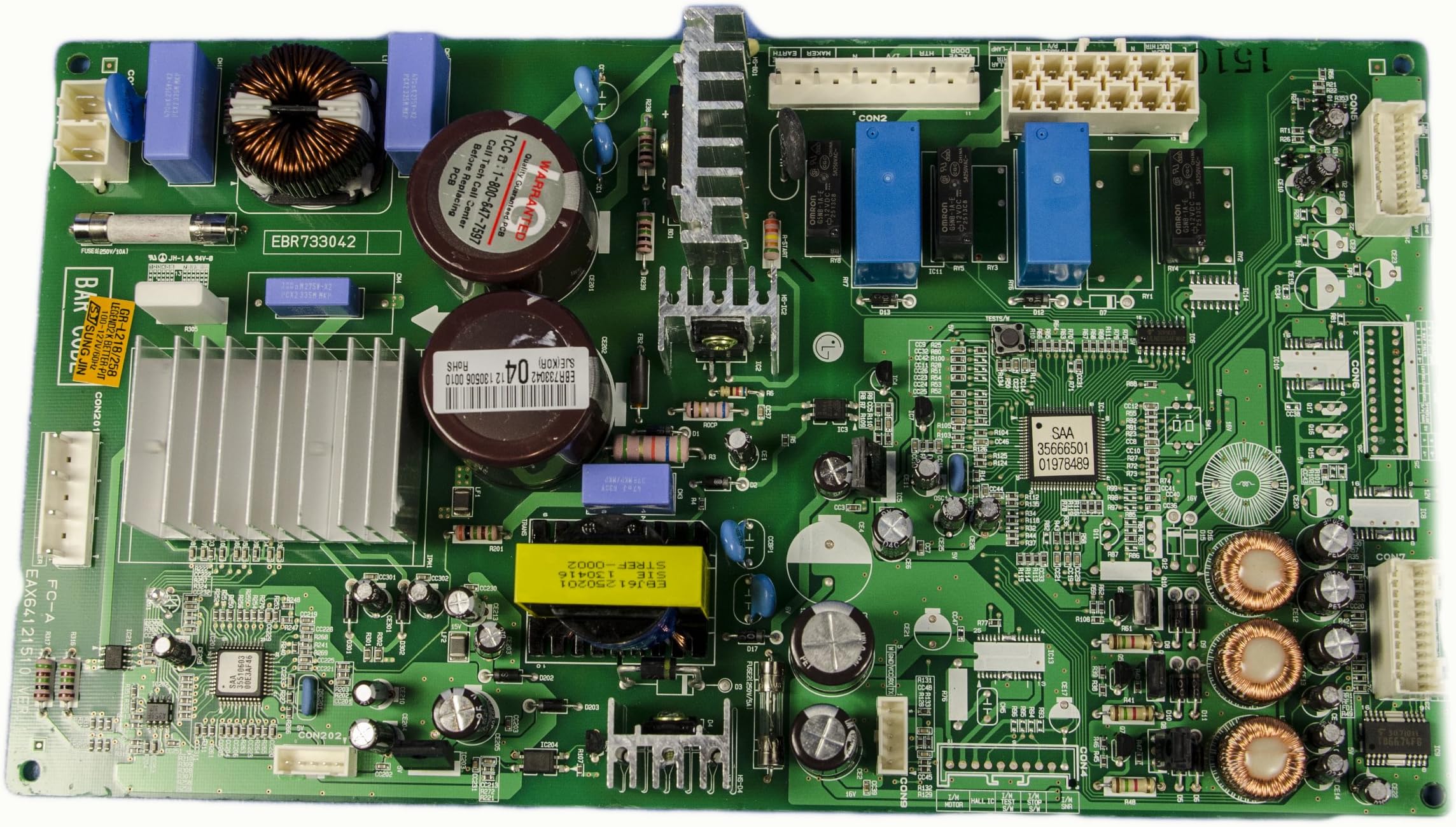 LG Electronics EBR73304204 Refrigerator Main PCB Assembly