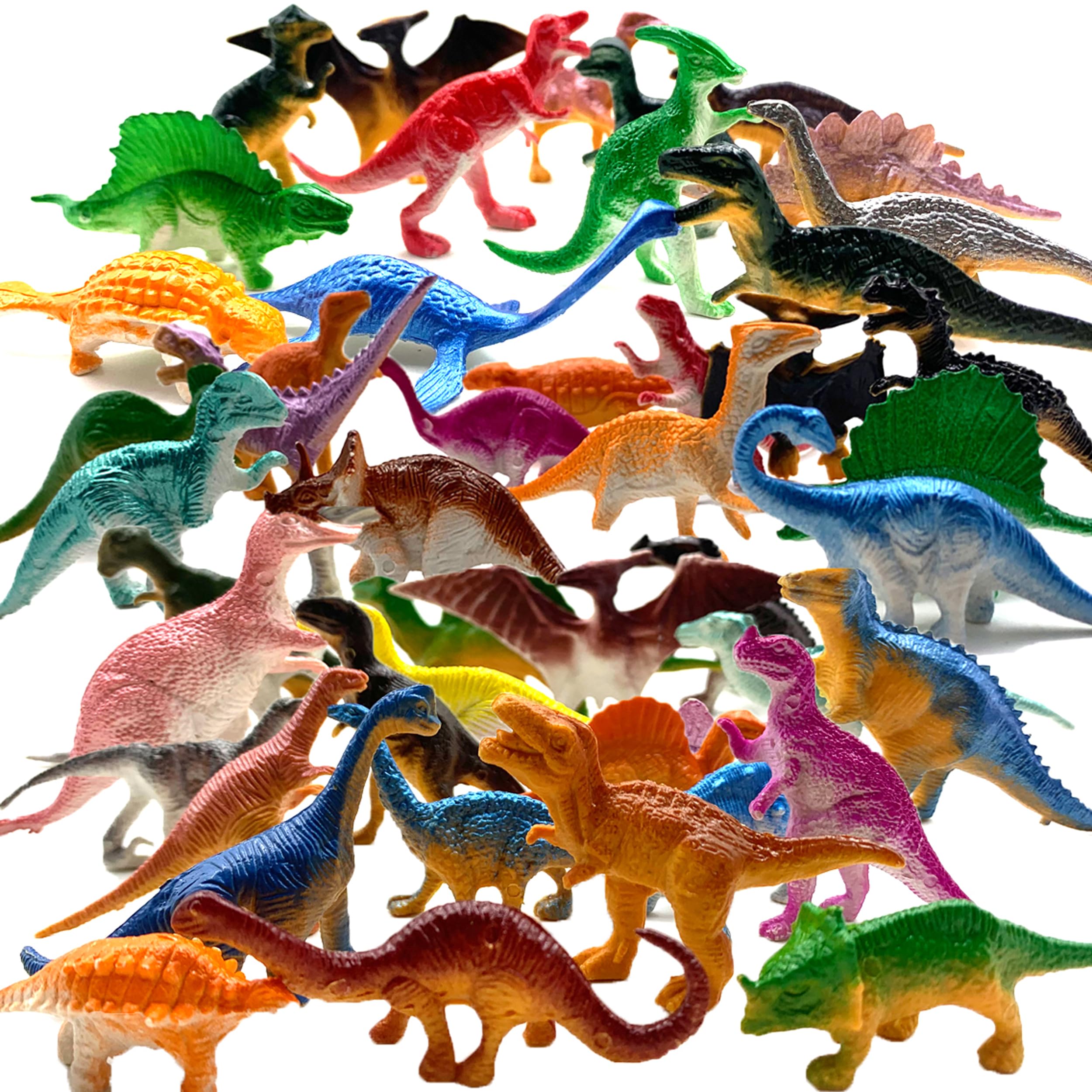 48 Piece Dinosaur Toys - Realistic Dino Figures -7