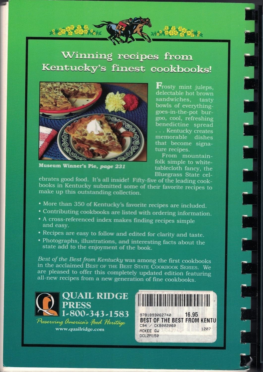 Best of the Best from Kentucky Cookbook: Selected Recipes from Kentucky's Favorite Cookbooks (Best of the Best State Cookbook Series) - Image 2