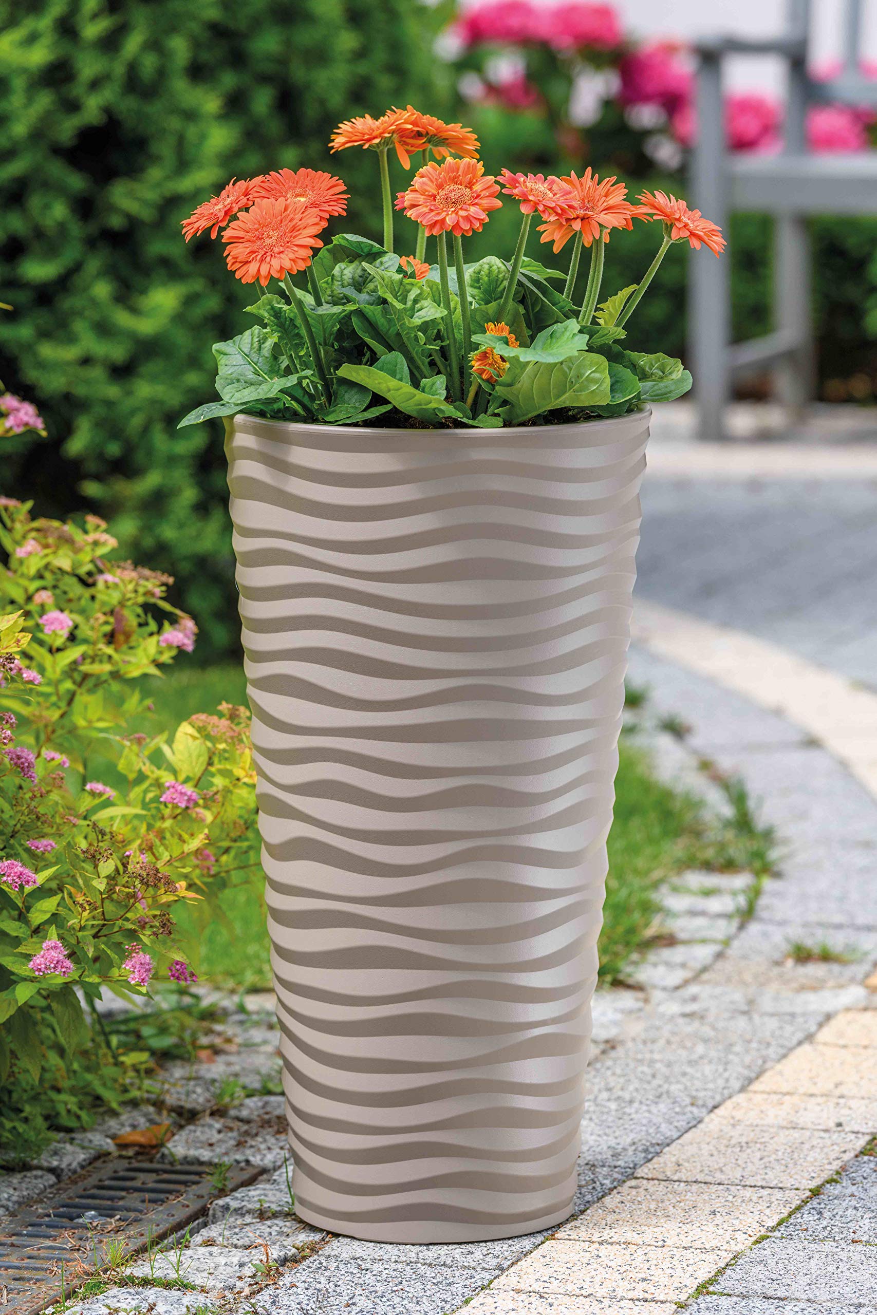 Sottovaso Per Vaso Da Fiori In Polipropilene Color Cotto H 4.7 X 35 | Leroy Merlin - Foto 2