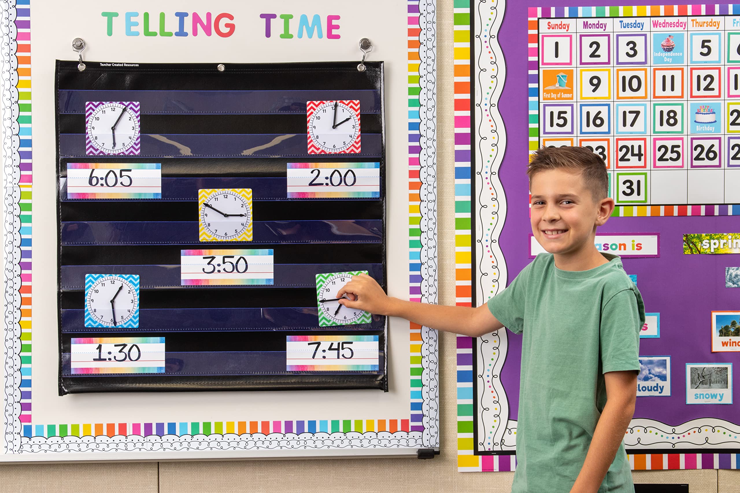 Teacher Created Resources - Juego de 5 Relojes (20640)