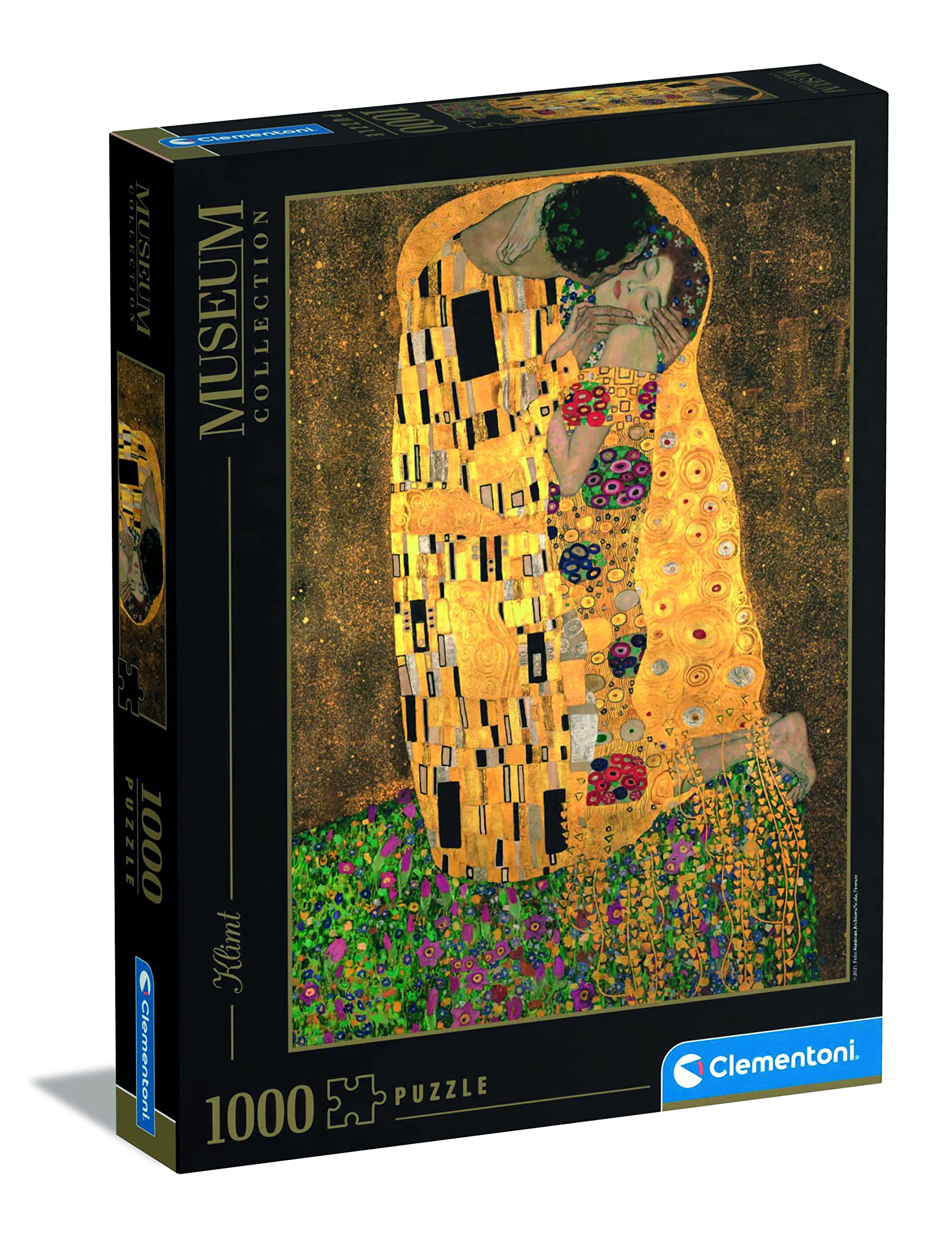 Clementoni - 1000 Parça Museum Collection Yetişkin Puzzle - Klimt