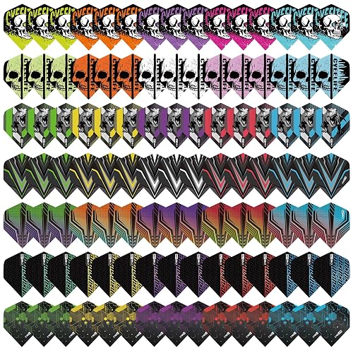 CyeeLife Standard Dart Flights 30 Sets 90 Pcs Durable PET