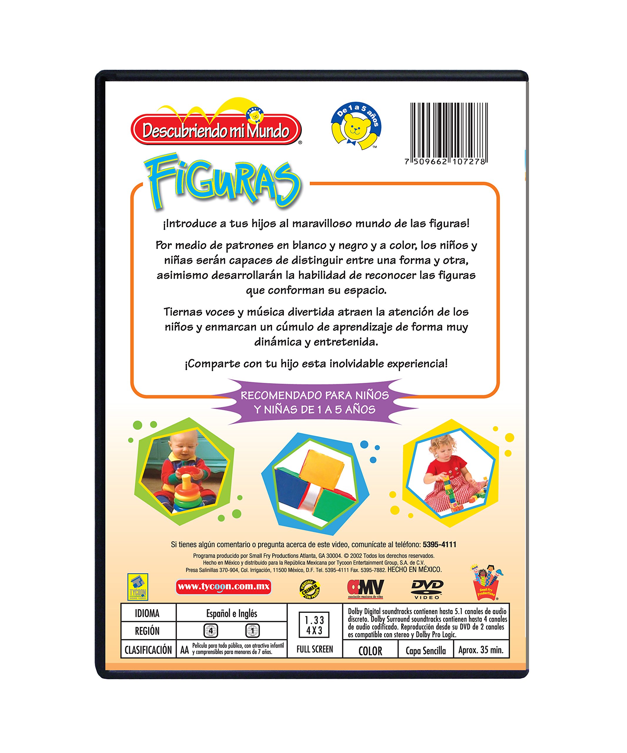 Baby's First Impressions® Shapes in Spanish: Figuras DVD