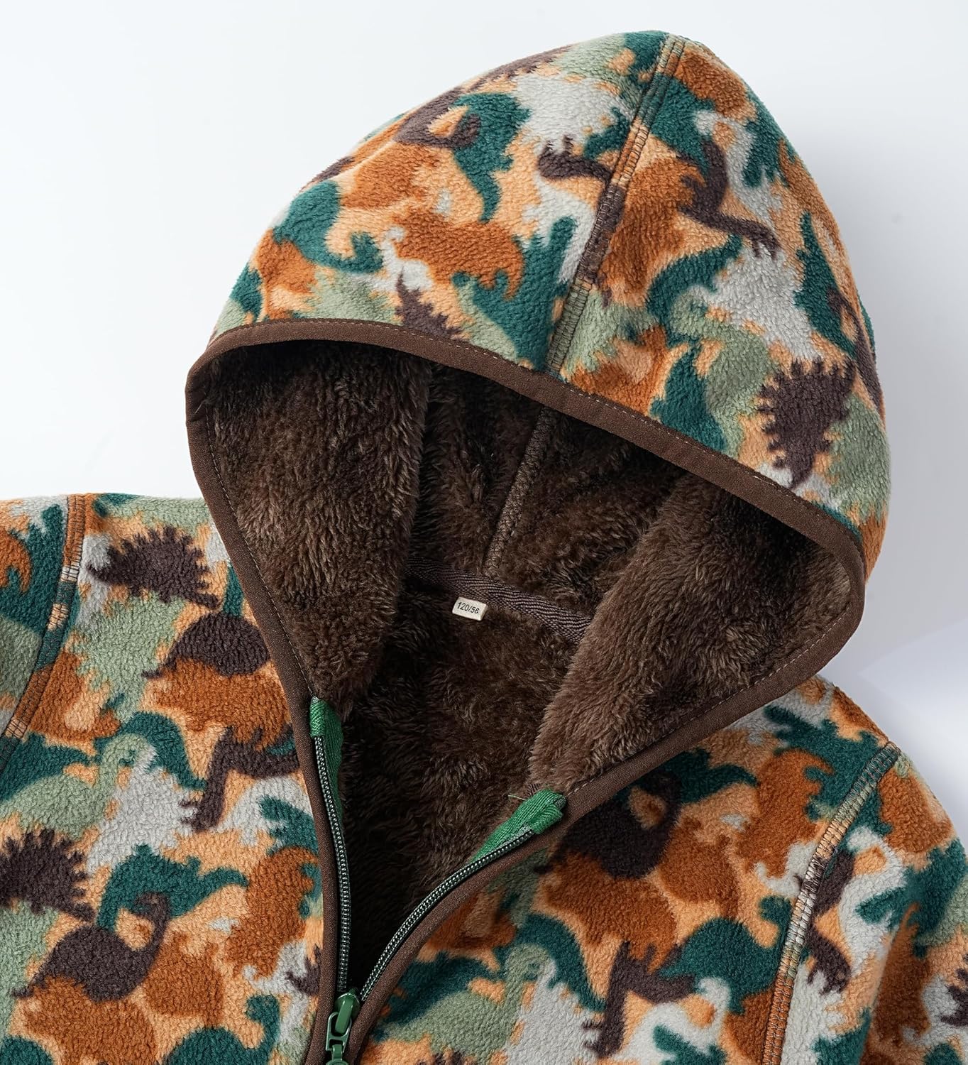 Kids Boys Girls Polar Fleece Jacket with Hood Toddler Outerwear Warm Autumn Winter Youth Coat 3-12Years - Image 2