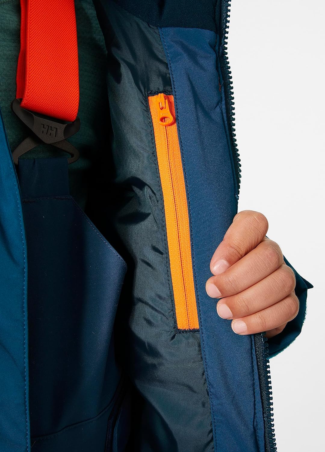 Helly-Hansen Cyclone Jacket for Juniors - Waterproof, Breathable, Insulated Skiing Jacket with Adjustable Hood - Image 5