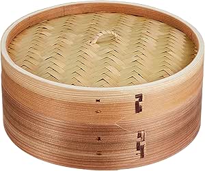 パール金属 中華 せいろ 24cm 蒸し器 蒸し 野菜 しゅうまい 小籠包 天然木 天然竹 和の里 H-5715