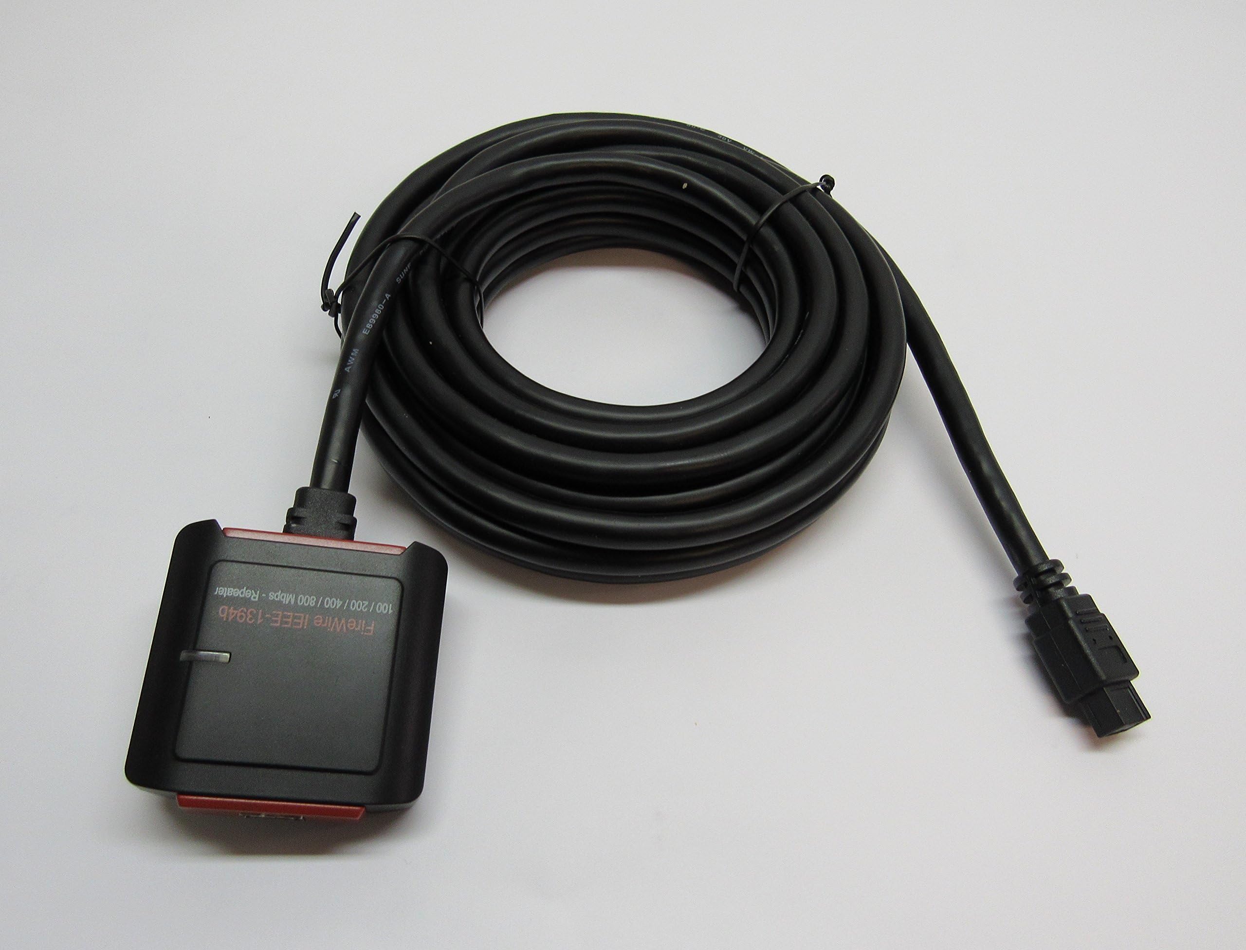 IEEE 1394b 15ft Active Firewire Extension Repeater Cable PCC-70929 Windows Mac