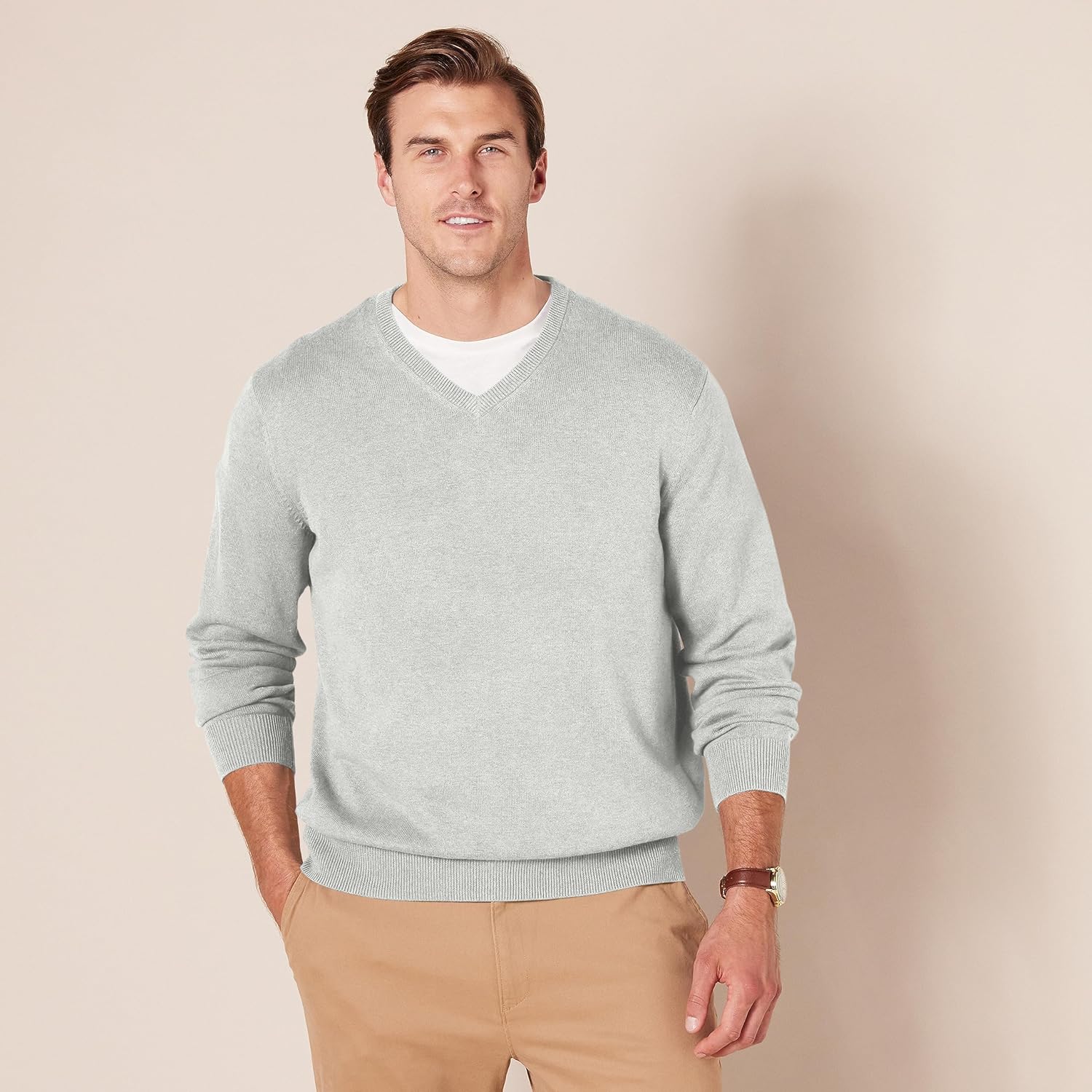 Amazon Essentials Men's V-Neck Pullover Sweater (Available in Big & Tall) - Image 6