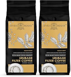 Seven Beans - URUBAGE South Indian Filter Coffee Powder - Coffee: 80%, Chicory: 20%,500 g (Medium Roast) (Pack of 2)-picture-16