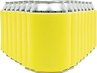 Vista 35 de Fundas para enfriadores de latas de cerveza en blanco (paquete de 30) Fundas suaves y aisladas para latas de cerveza - Compatibles con HTV, fundas