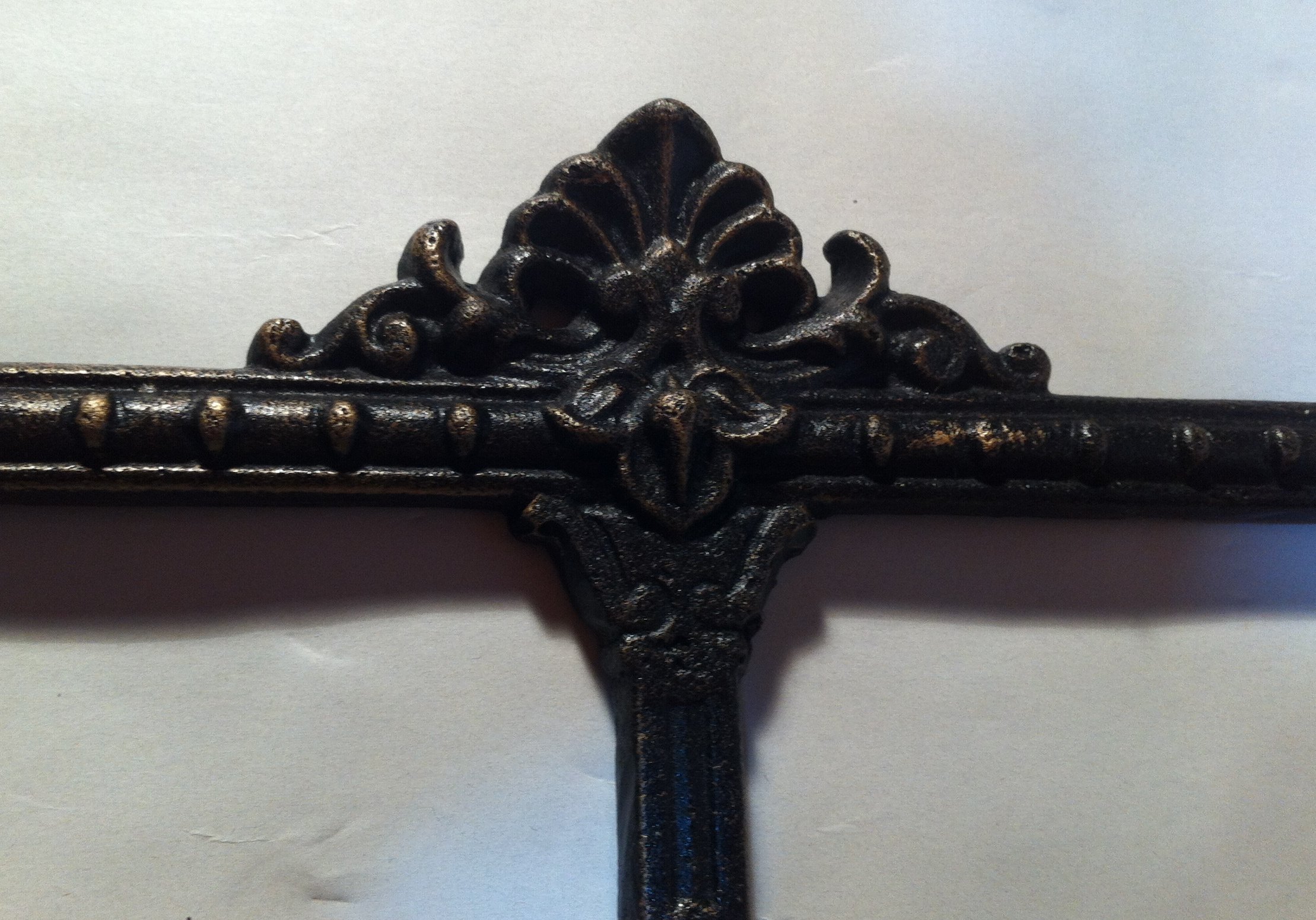 Slimme decoratie wandgarderobe rustiek gietijzer in Jugendstil-Design garderobe