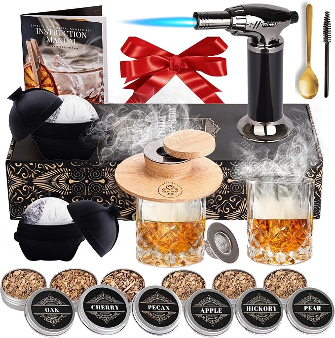 Whiskey Smoker Kit with Accessories