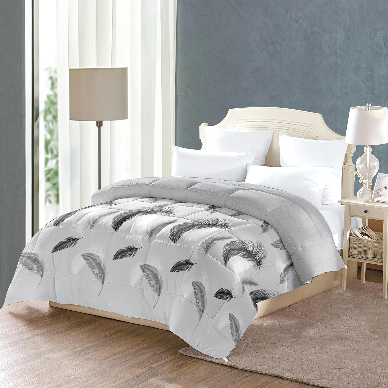 Fanny & Céline Couette Chaude 600 GSM 220x240cm Confortable Douceur Extrême EL-2022-025