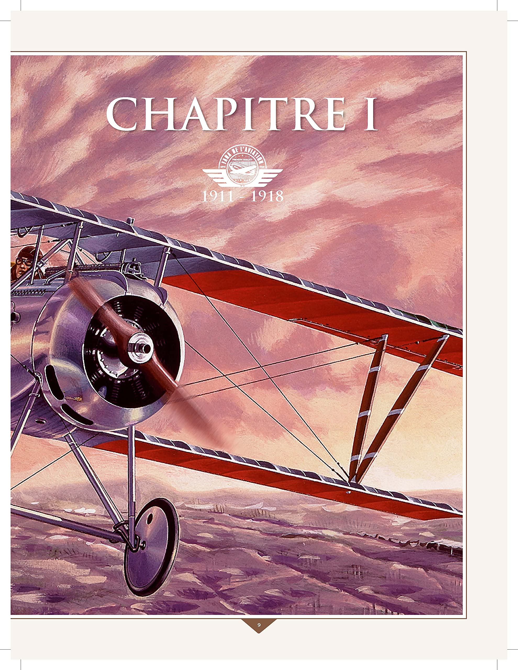 Une histoire de l'aviation - Peintures et illustrations mythiques du Fana de l'Aviation