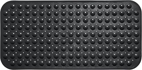 Miniatura 176 de Tapete grande antideslizante para bañera y ducha de 31 x 16 pulgadas (solo bañeras suaves/sin textura), seguro, limpio, lavable a máquina, agarre y