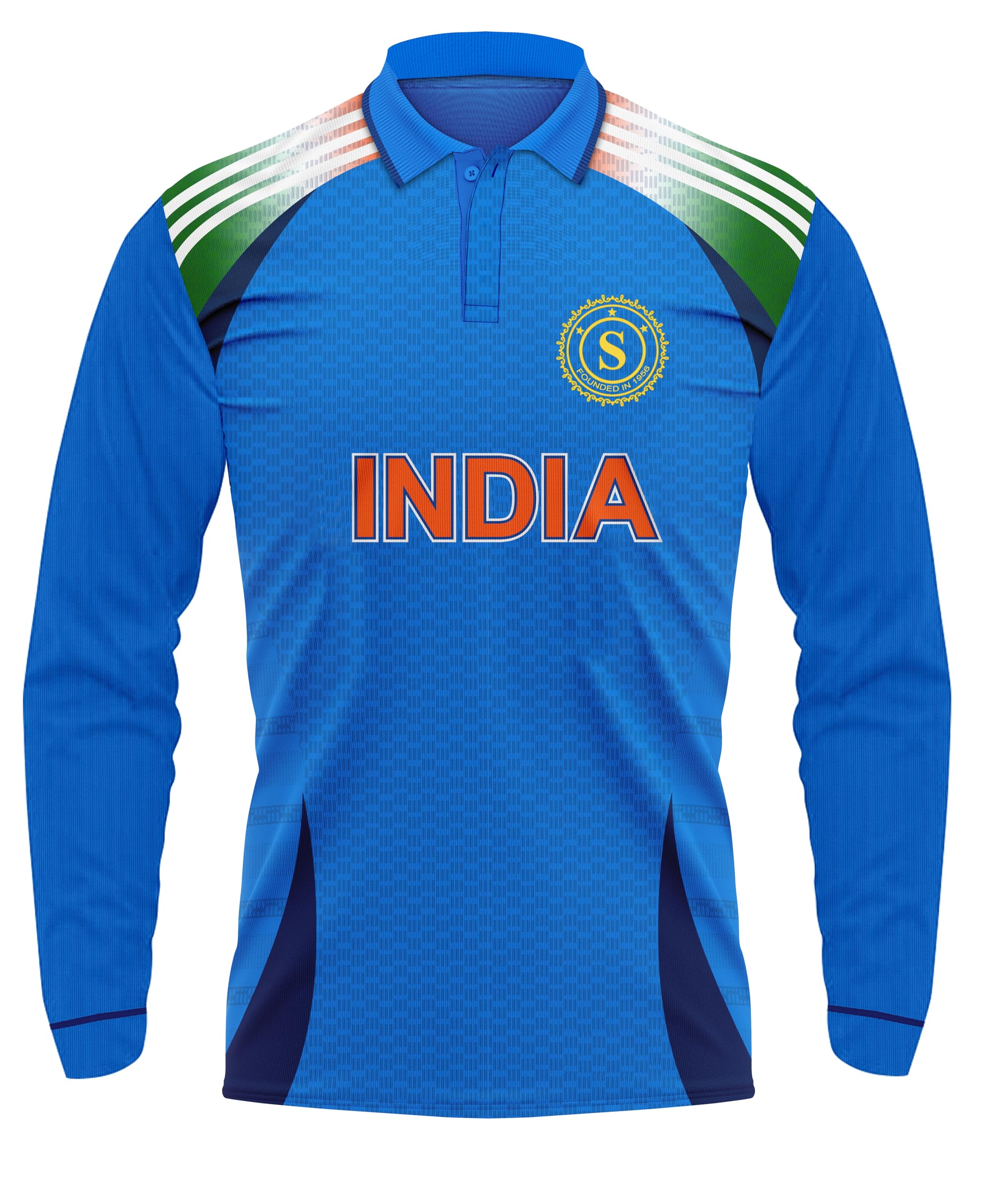 FABWAX New Edition 2025 India Cricket Tshirt Jersey for Men Woman Unisex-image-2