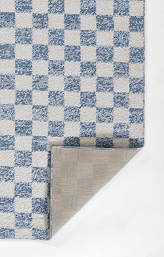 Miniatura 4 de Novogratz por Momeni Rugs Kai-1 azul 5 pies 3 pulgadas x 7 pies