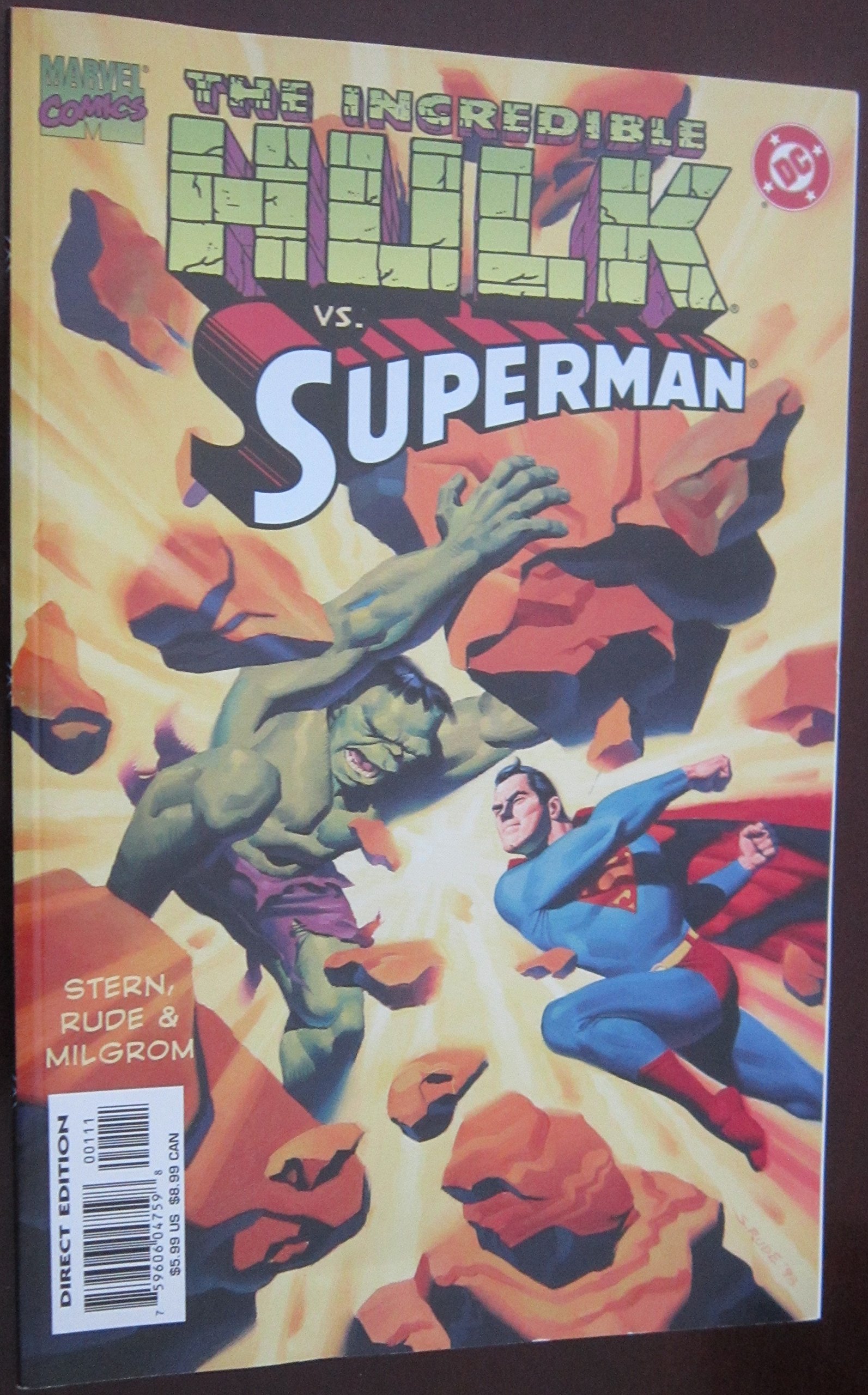 Incredible Hulk Vs Superman : Stern, Roger: Amazon.co.uk: Books
