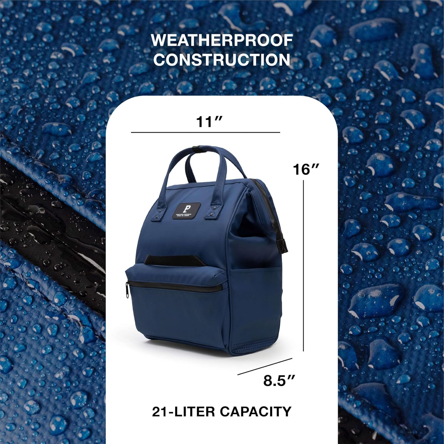 Portland Gear Cascade Standard Backpack, 21L, Navy image 5