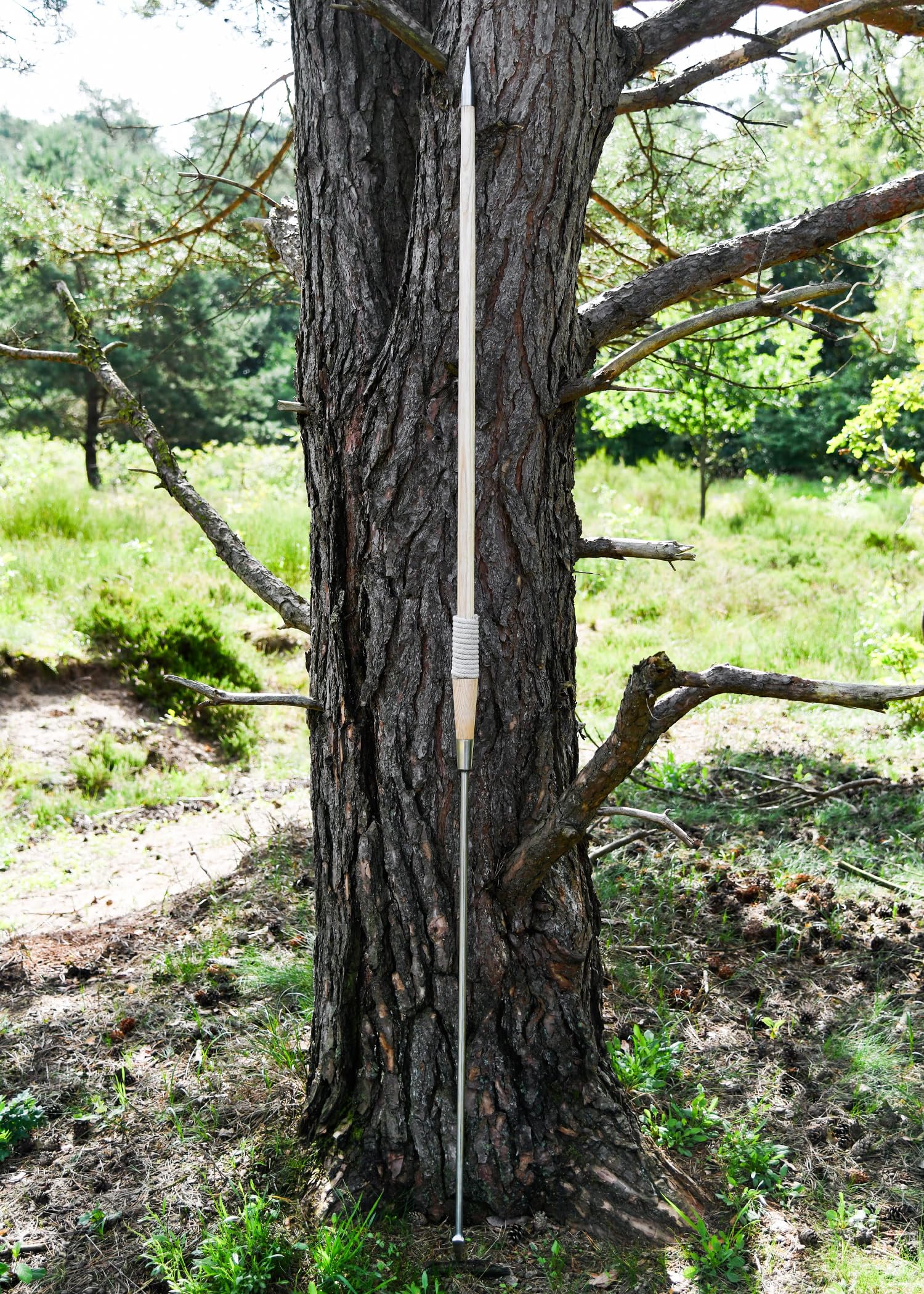 Battle Merchant Pilum mit Rosenholzschaft Wurflanze Speer 215 cm oder 224 cm LARP Ritter Samurai ab 18 Jahren