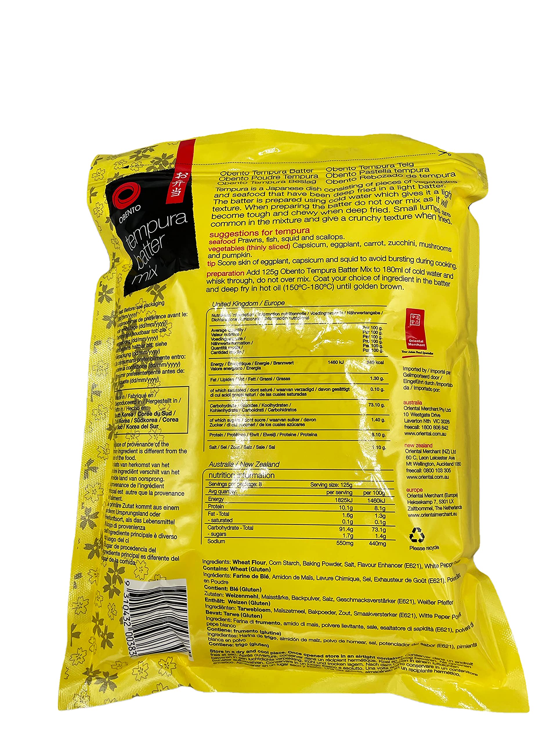 Obento Tempura Batter Mix 1000 g