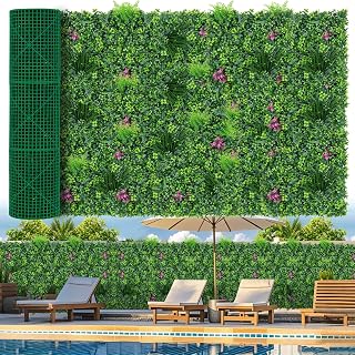 Grooy 60"x180"(75 SQFT) Artificial Boxwood Roll Panels for Outdoor
