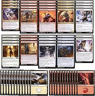 Elite Boros Warrior Deck - Red White - Very Powerful - Modern Legal - Custom Built - Magic The Gathering - MTG - 60 Card!
