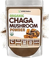 Vista 10 de XPRS Nutra Polvo de hongos Chaga orgánico – Polvo de hongos Chaga orgánicos de primera calidad USDA – Polvo de chaga que apoya la salud inmunológica