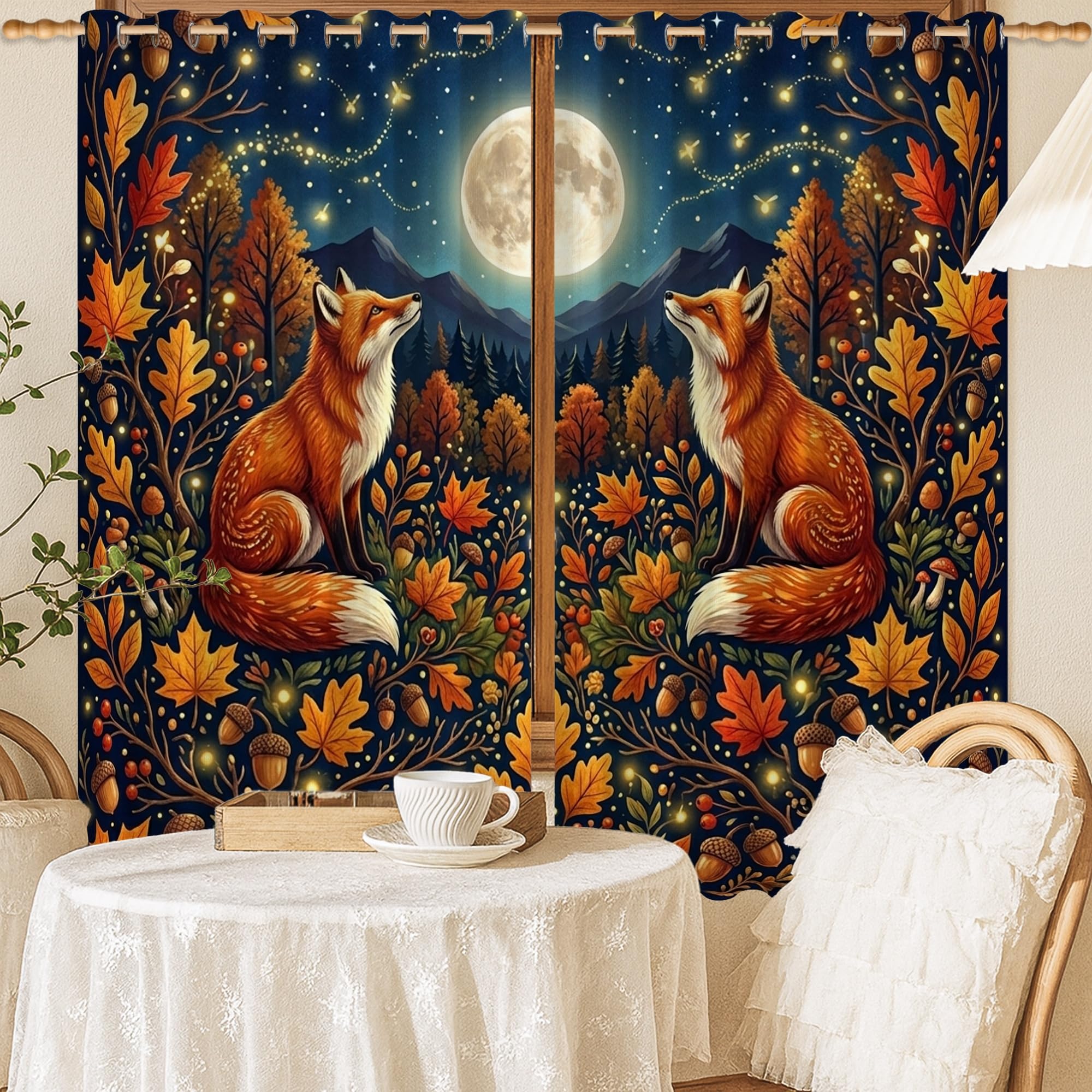 Rideaux occultants à œillets contre la lumière du jour dans la chambre d'enfant