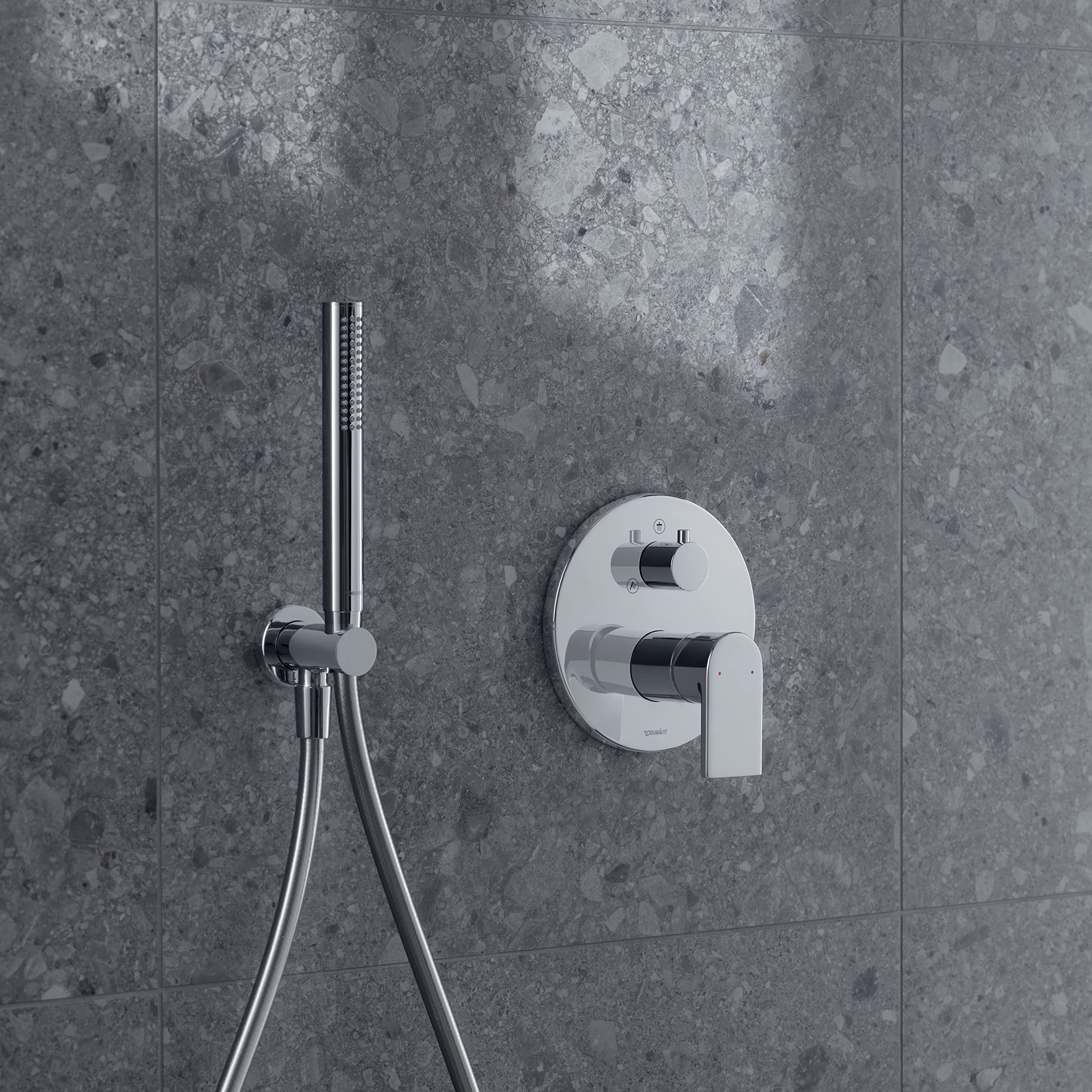 Tubo Doccia Duravit 1.80m - Antitorsione, Antipiega, Superficie Cromata - Foto 5