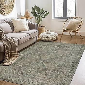 Krug - nagimom Krug - nagimom Indian Nain Blue Rectangle 4x6 ft Wool and