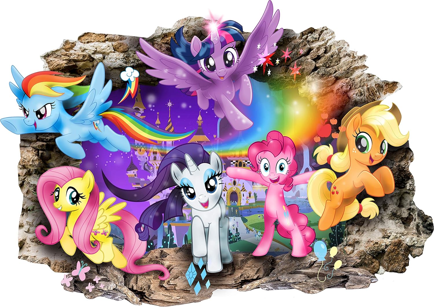 decalcomania per la camera da letto delle ragazze