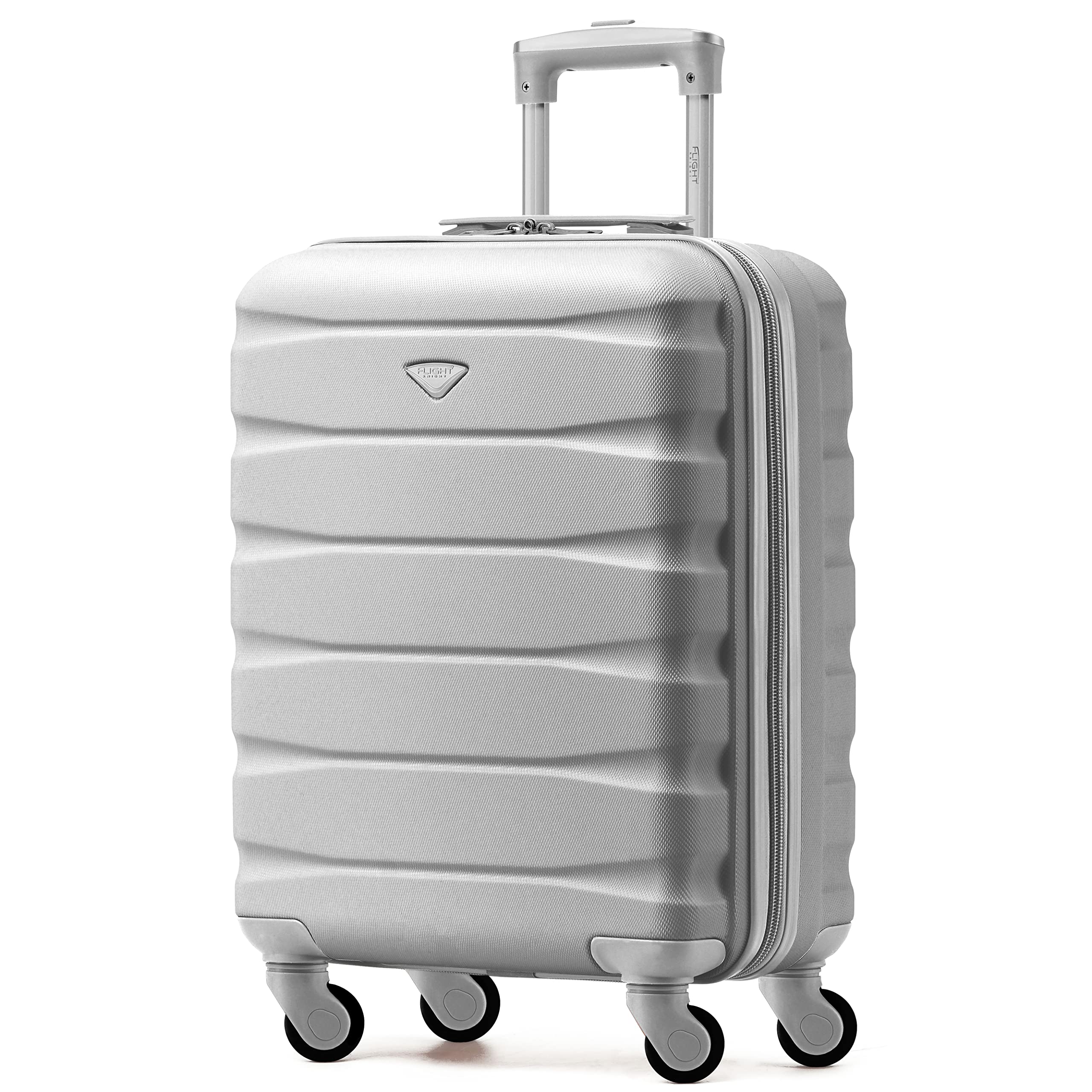 Flight Knight 56x45x25 EasyJet Cabin Bag, Jet2, British Airways Suitcase - Lightweight Small Durable 4-Wheel Cabin Case, Maximum Carry-On Size, ABS Hard Shell, 10kg Hand Luggage Bag- 56 x 45 x 25 — view 47