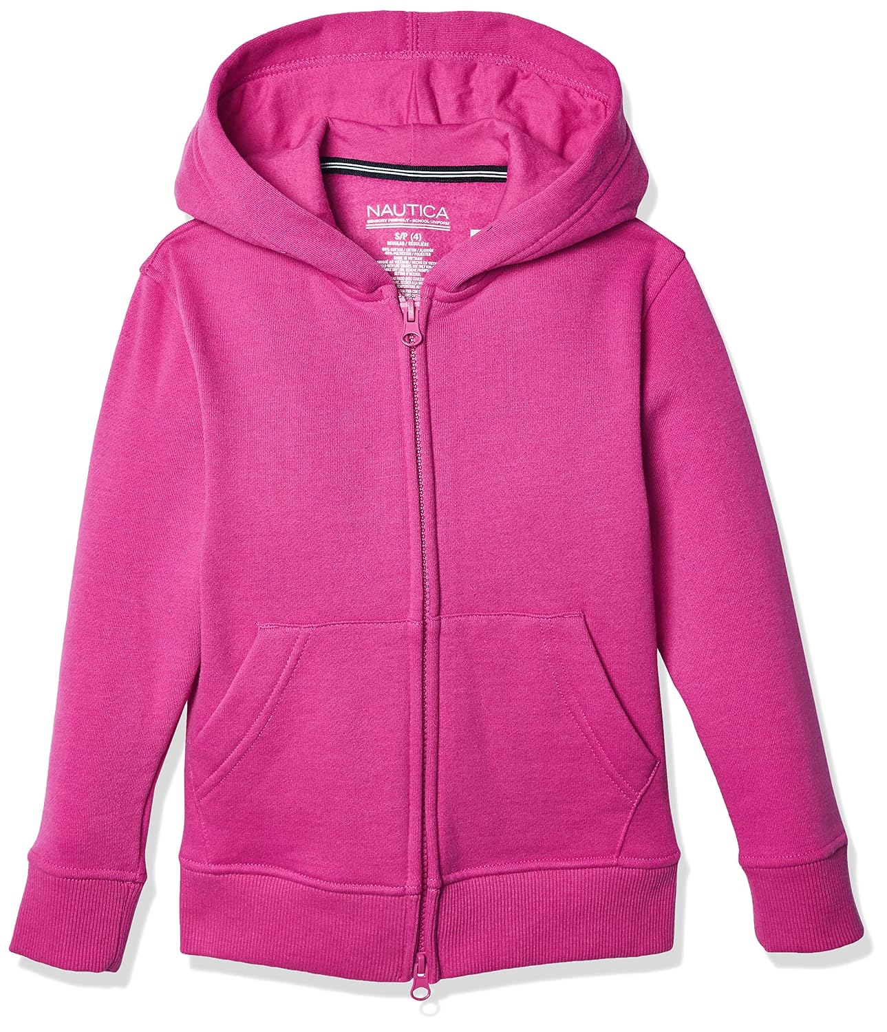 Nautica Boys' Little Sensory-Friendly Soft Full-Zip Hoodie Sweatshirt, Rose - Review, Price and Buying Guide