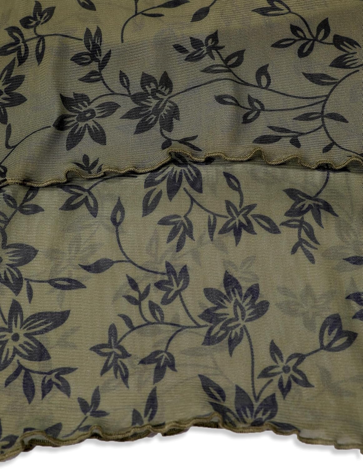 Avanova Women Mesh Asymmetrical Mermaid Midi Skirt High Waist Fishtail Long Skirt - Image 6