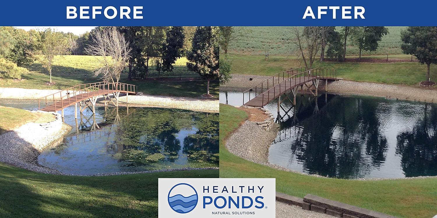 Healthy Ponds Aquasphere Pro Biodegradable Pond Treatment, Treats up to 500,000 Gallons