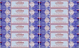 Satya Nag Champa Lavender Incense Sticks, 12 Count
