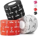 WARM BODY COLD MIND 4.7 cm Premium Lifting Thumb Tape for Weightlifting - Hook Grip for Powerlifting, Strength/Crossfit Training, Deadlift, Weight Lifting, Athletic Finger Wrap