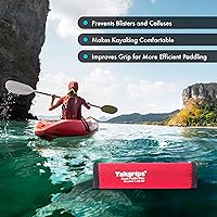 Vista 4 de Cascade Creek - Empuñaduras de pala para kayak, accesorios de kayak, agarre antideslizante, prevención de ampollas