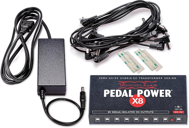 Voodoo Lab Pedal Power X8 Fuente de alimentación de alta corriente