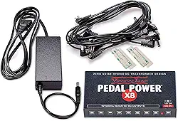 Voodoo Lab Fonte de alimentação de alta corrente Pedal X8 (PPX8)