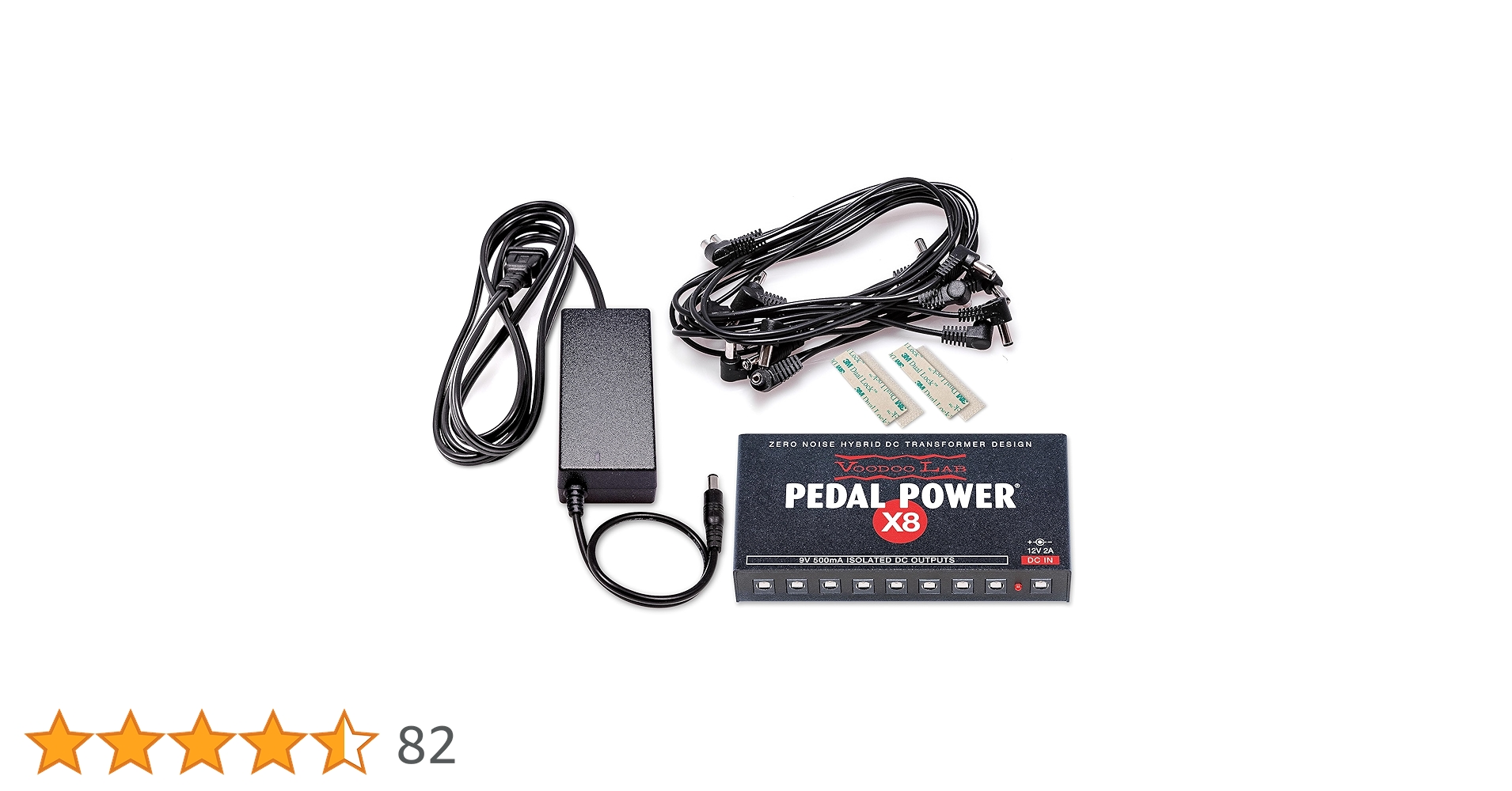 ギター VOODOO LAB Pedal Power X8 Voodoo Lab Pedal Power X8登場！今までのノイズ対策を継承し