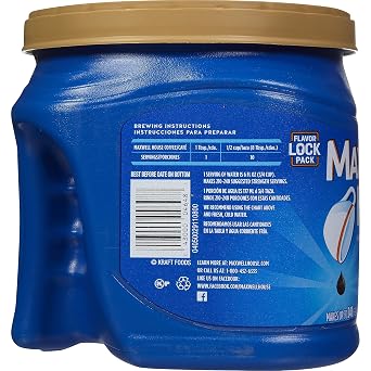 Maxwell House 04648 Coffee, Regular Ground, 30.6 oz Canister