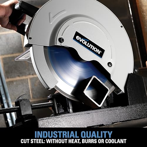 Miniatura 2 de Sierra de disco para cortar acero, de la marca Evolution Power Tools, 9 pulgadas