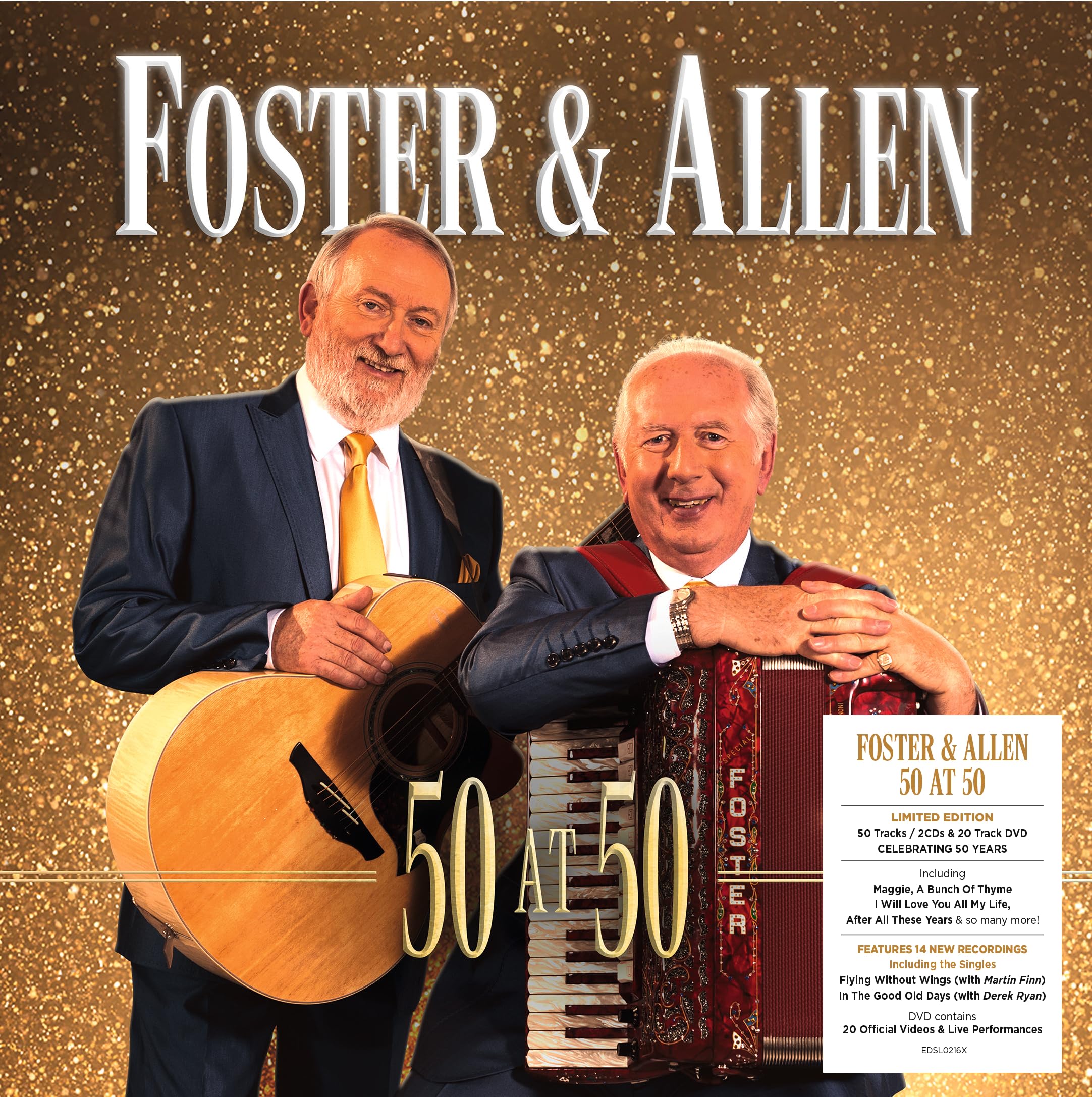 Foster & Allen: 50 At 50 2CD with DVD