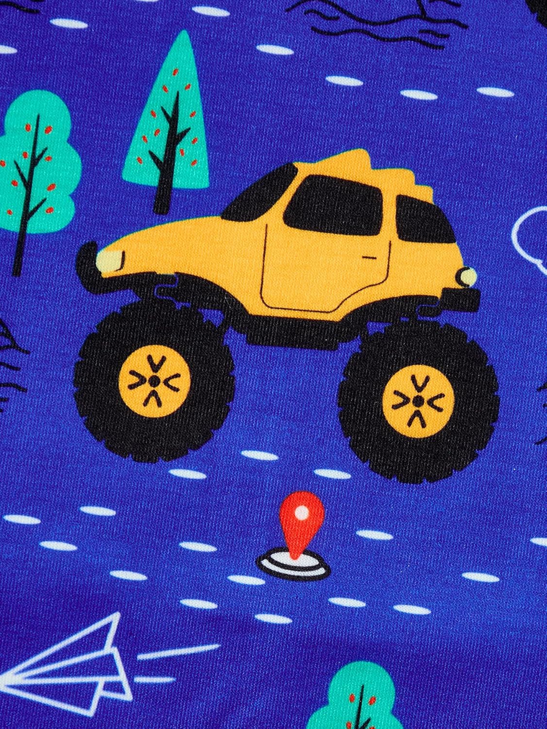 Akyzic Boys Pajamas 100% Cotton Planet Pjs Toddler 2 Piece Short Sleeve Sleepwear Summer Kids Clothes Set 3t-10t - Image 6