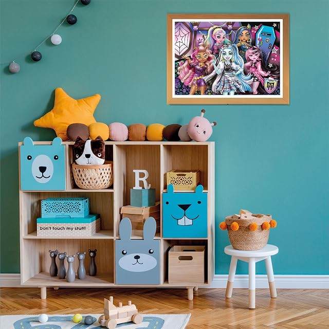 Foto 7 de 7 de Clementoni 104 Piezas Monster High Puzzle Infantil A Partir De 6 Años, Multicolor, Fabricado en Italia - 25782