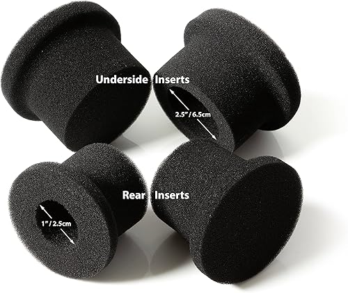 Miniatura 5 de SIMPLURFI Cabina de grabación, bola de aislamiento de micrófono, 2 en 1, escudo de audio portátil, filtro pop para estudio en casa, a prueba de