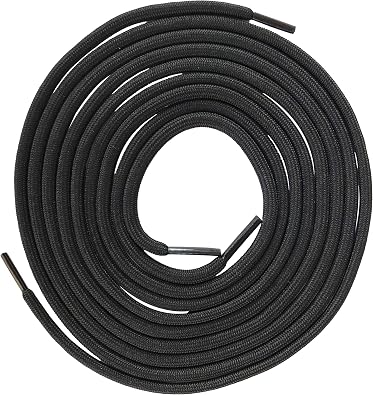 B&Q Heavy Duty Round Boot Laces Shoelaces for Hiking Walking Construction Safety Work Boots Shoes